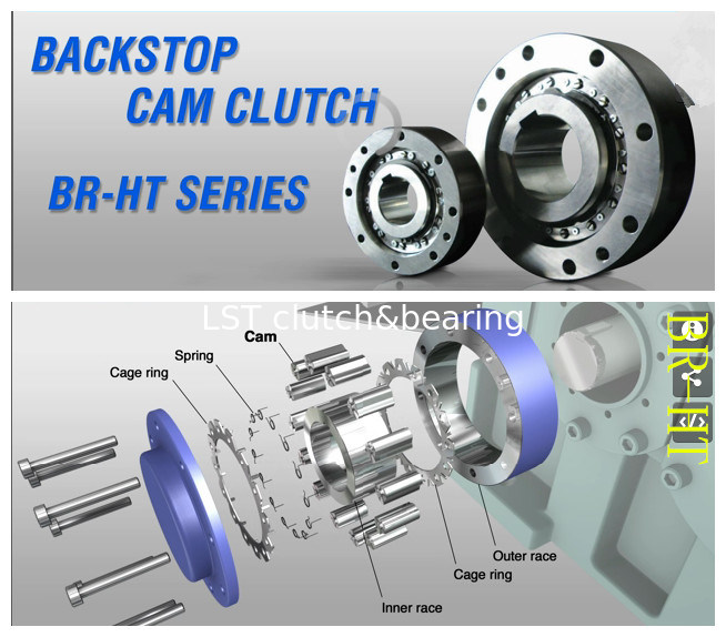 BR/BR-P series sprag type one way backstop cam clutch apply in package ...